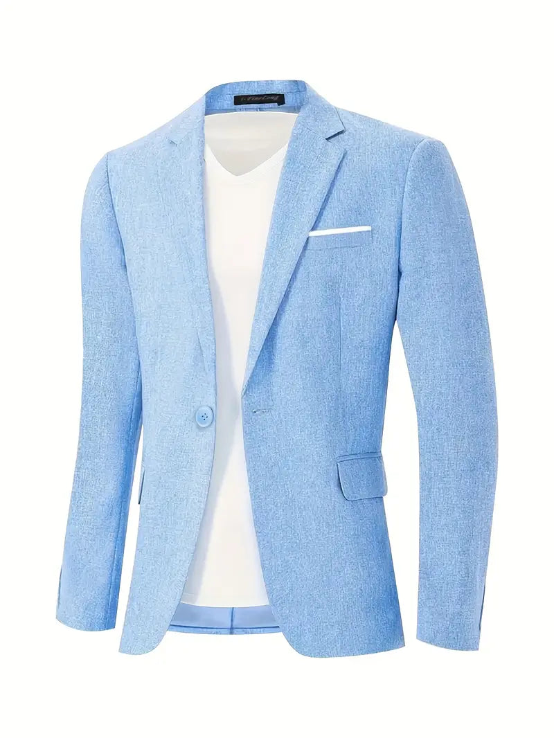 Men’s Vintage Style Blazer for Smart-Casual Events