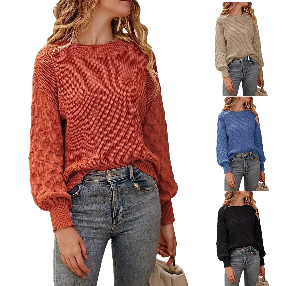 Cozy Chunky Knit Sweater for Chic Outings