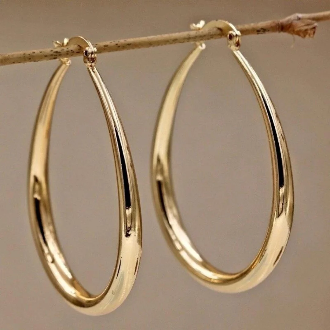 Limited Edition Retro Gold Earrings