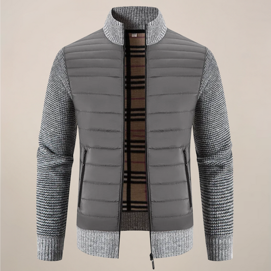 Men’s Hybrid Fleece Jacket - Cozy Fabric for Outdoor Adventures