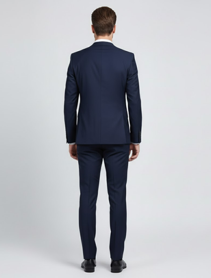 Men’s Smart Two-Piece Suit for Formal Events