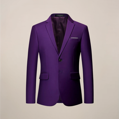 Men's Slim Fit Blazer for Formal Events