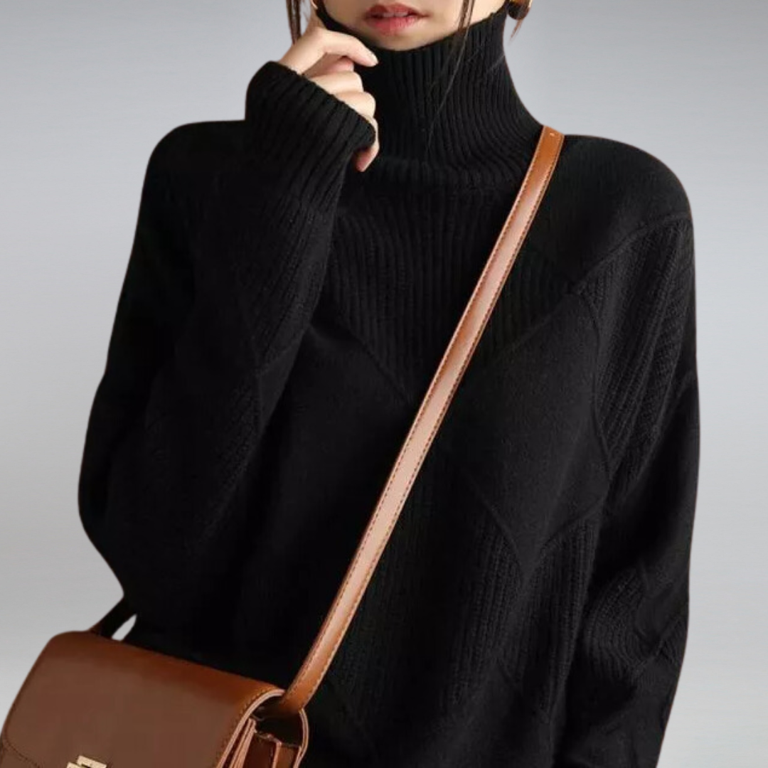 Linda - Cozy Turtleneck Knitwear for All Occasions