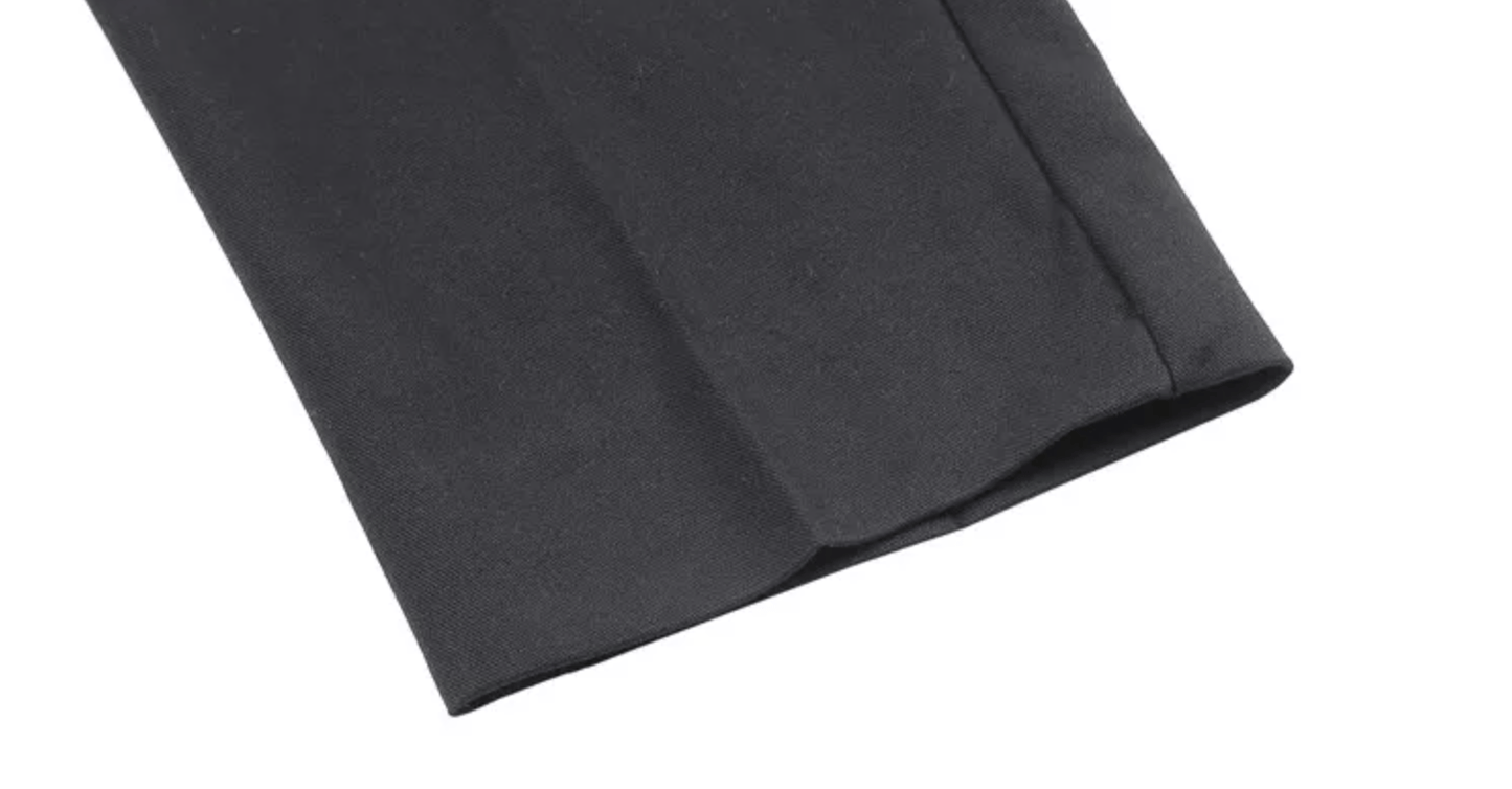 Men's Formal High-Waisted Pleated Trousers for Events