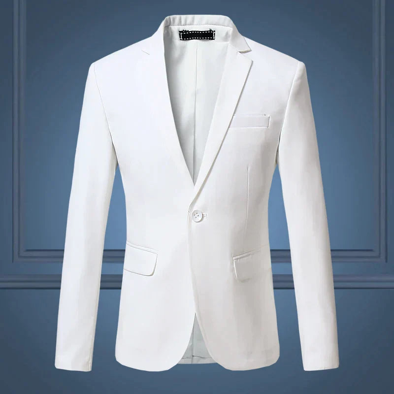 Men's Classic Blazer Jacket for Formal Events