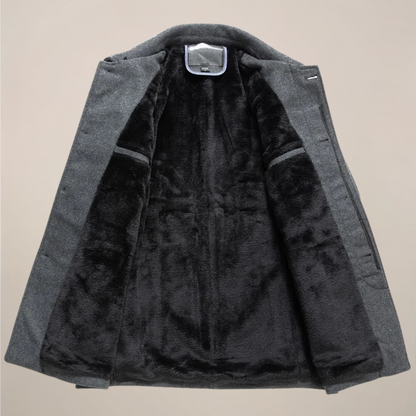 Men’s Button-Up Jacket – Stylish Outerwear for Fall/Winter