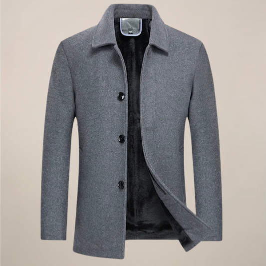 Men’s Button-Up Jacket – Stylish Outerwear for Fall/Winter