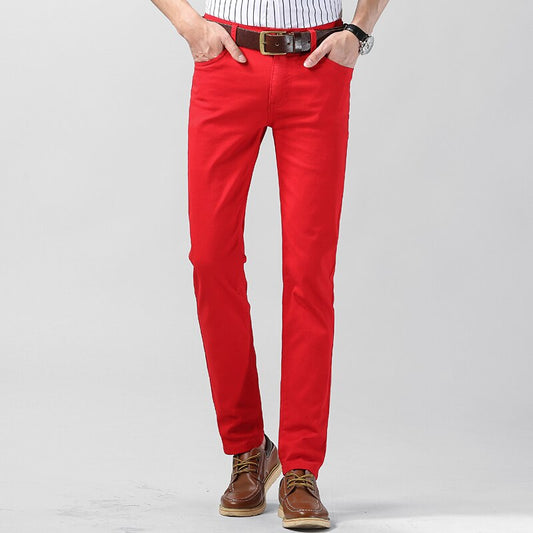 Men's Colorful Trousers - Ideal for Smart Casual Wear