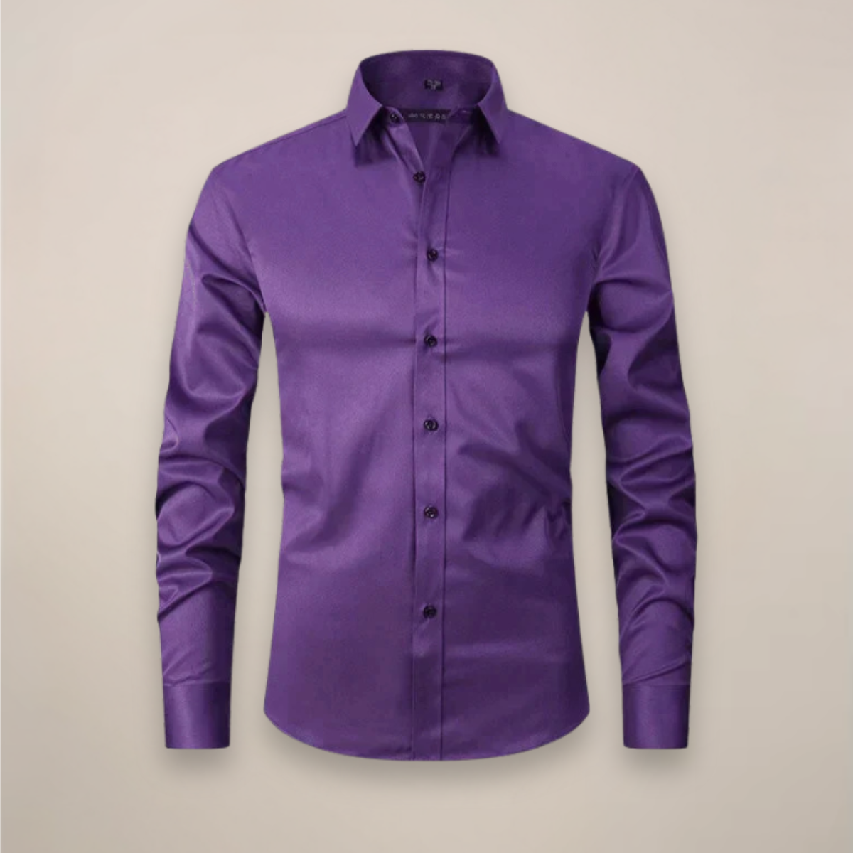 Men's Long-Sleeved Shirt – Wrinkle-Free Fabric for Any Occasion