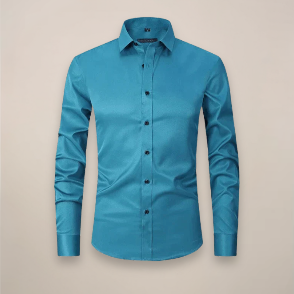 Men's Long-Sleeved Shirt – Wrinkle-Free Fabric for Any Occasion