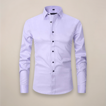 Men's Long-Sleeved Shirt – Wrinkle-Free Fabric for Any Occasion