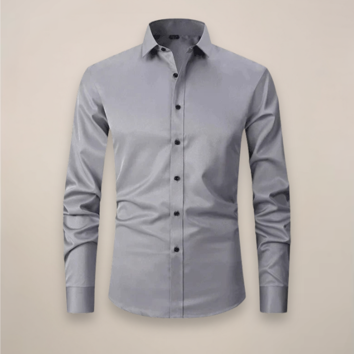 Men's Long-Sleeved Shirt – Wrinkle-Free Fabric for Any Occasion