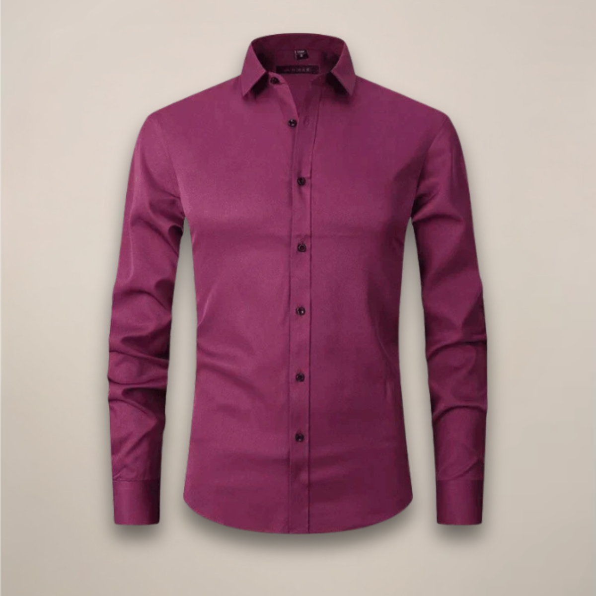 Men's Long-Sleeved Shirt – Wrinkle-Free Fabric for Any Occasion