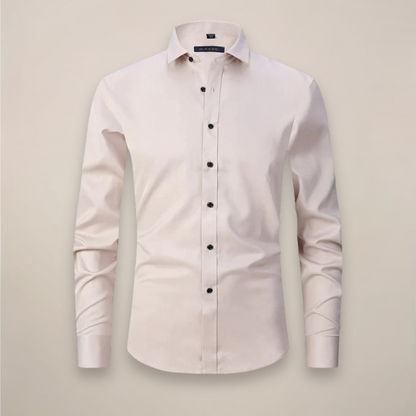 Men's Long-Sleeved Shirt – Wrinkle-Free Fabric for Any Occasion