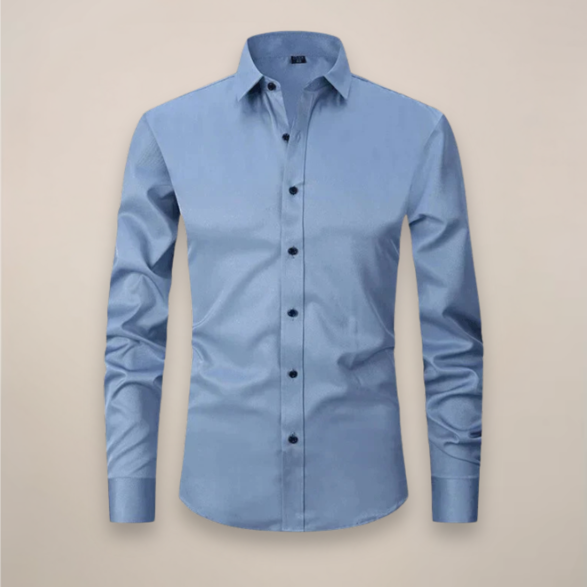 Men's Long-Sleeved Shirt – Wrinkle-Free Fabric for Any Occasion