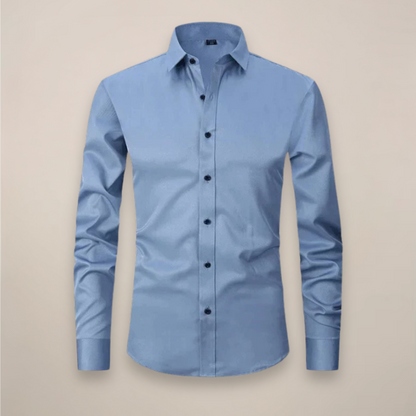 Men's Long-Sleeved Shirt – Wrinkle-Free Fabric for Any Occasion