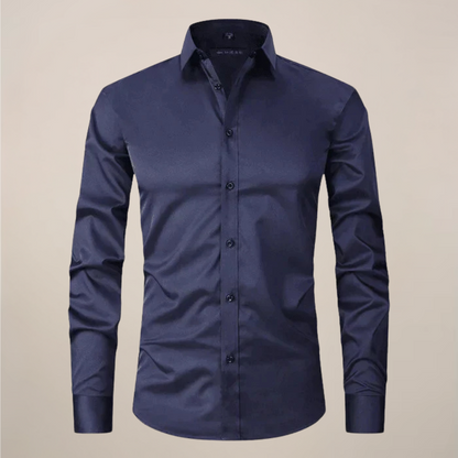 Men's Long-Sleeved Shirt – Wrinkle-Free Fabric for Any Occasion