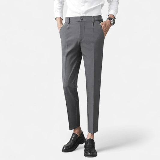 Men's Slim Fit Trousers – Stretch Fabric for Smart Events