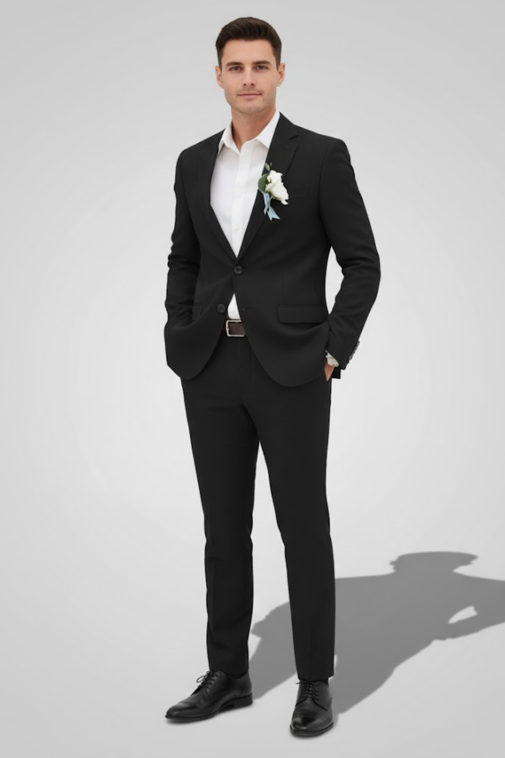 Men's Slim Fit Suit Set for Weddings & Formal Events