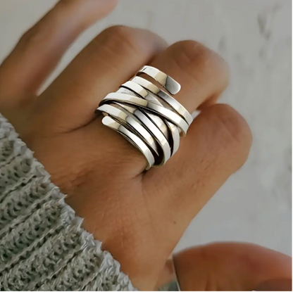Bliss - Classic Chunky Silver Ring