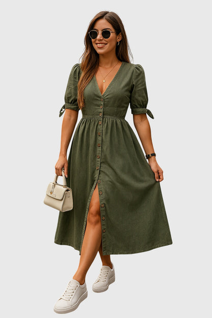 Jacqueline™ | Chic Denim Dress for Any Occasion