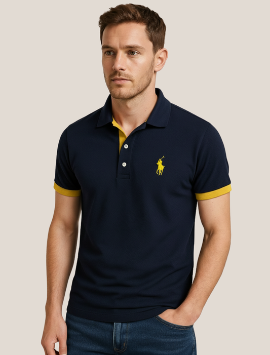 Men’s Classic Short-Sleeved Polo – Summer Style Staple